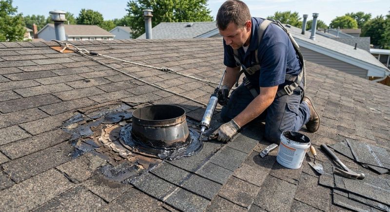 Asphalt Roof Leak Repair in Saint Georges, DE