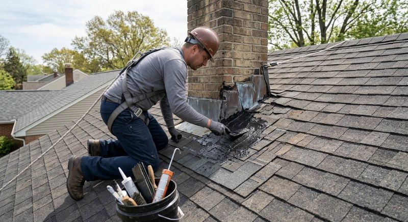 Asphalt Roof Leak Repair in Salem, NJ