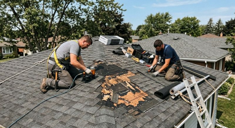 Asphalt Roof Repair in Port Deposit, MD
