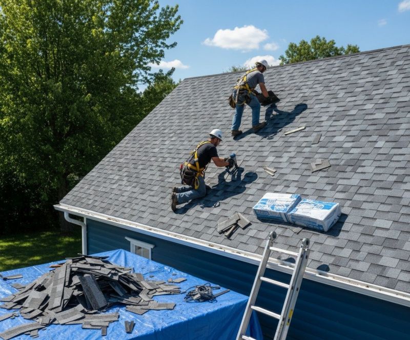 Asphalt Roof Replacement in Salem, NJ