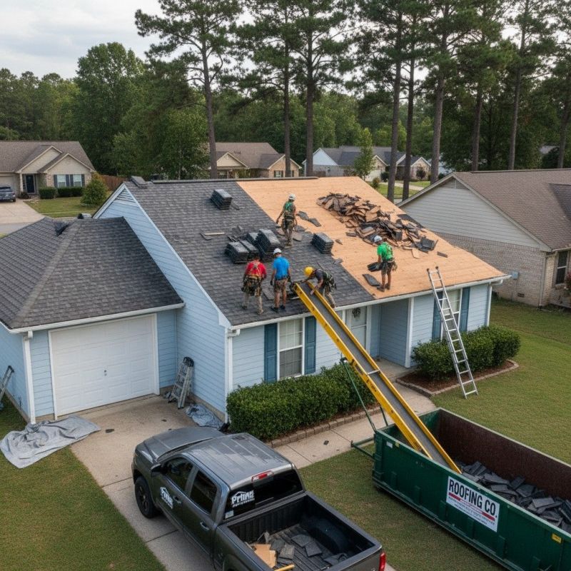 Asphalt Roof Replacement in Townsend, DE
