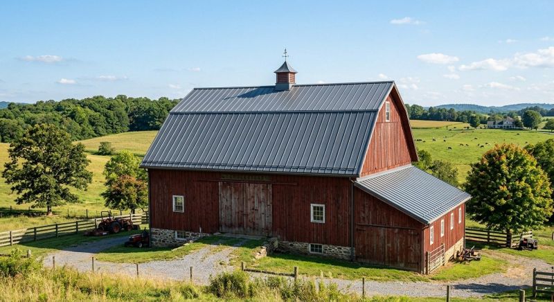 Barn Roof Replacement in Coatesville, PA