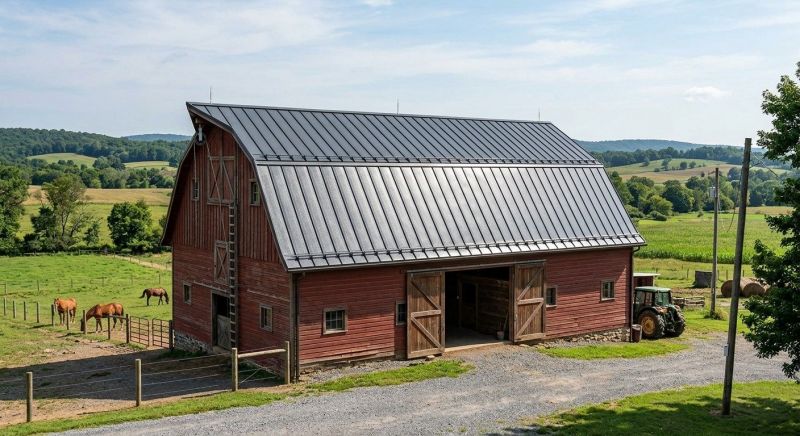 Barn Roof Replacement in North East, MD