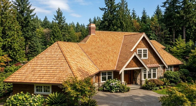 Cedar Roof Installation in Wilmington, DE