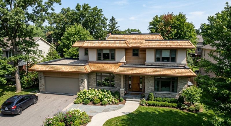 Cedar Shake Roof Construction in Coatesville, PA