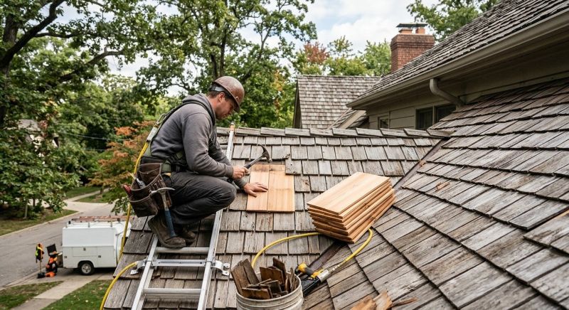 Cedar Shake Roof Repair in Quarryville, PA