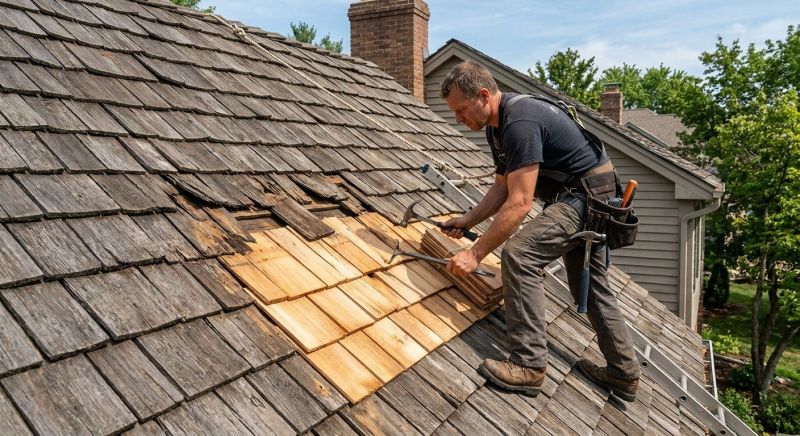 Cedar Shake Roof Repair in Salem County, NJ
