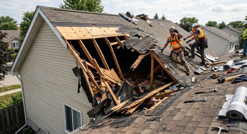 Collapsing Roof Repair in Cecil County, MD