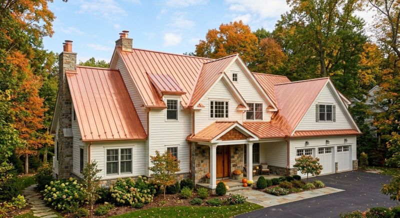Copper Roof Replacement in Cecil County, MD