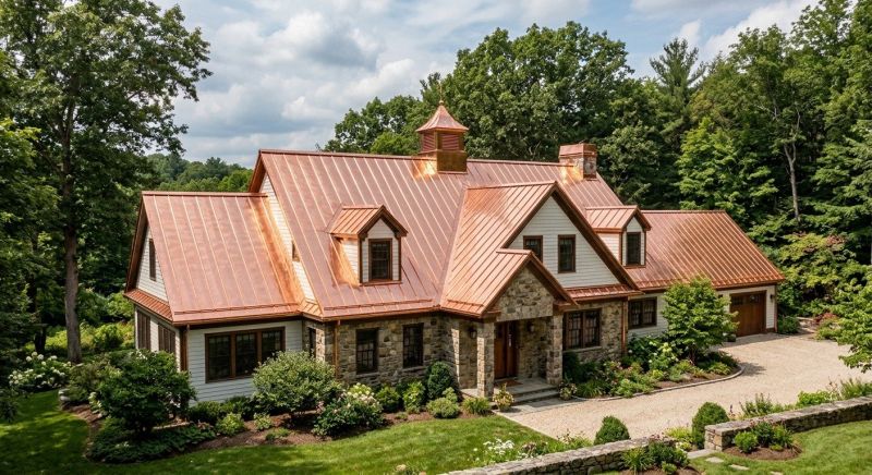 Copper Roof Replacement in Cecil County, MD