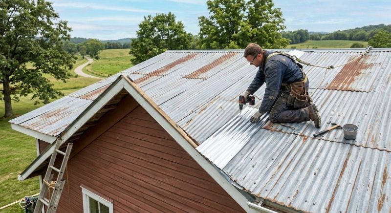 Corrugated Roof Repair in West Grove, PA