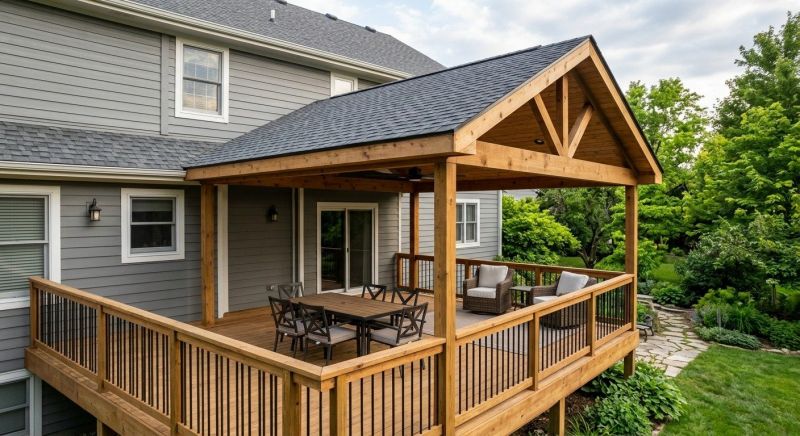 Deck Roof Construction in Cecil County, MD