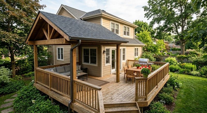 Deck Roof Construction in Cecil County, MD