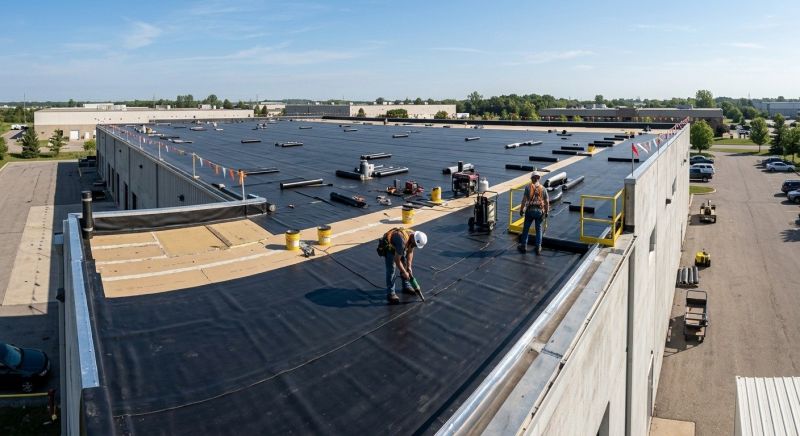 Flat Roof Installation in Delaware City, DE