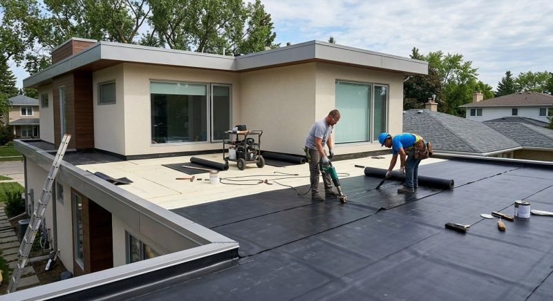 Flat Roof Installation in Salem County, NJ
