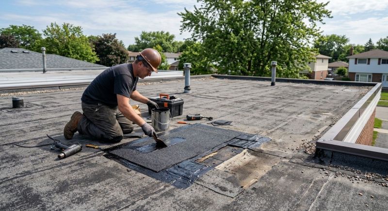 Flat Roof Repair in New Castle, DE