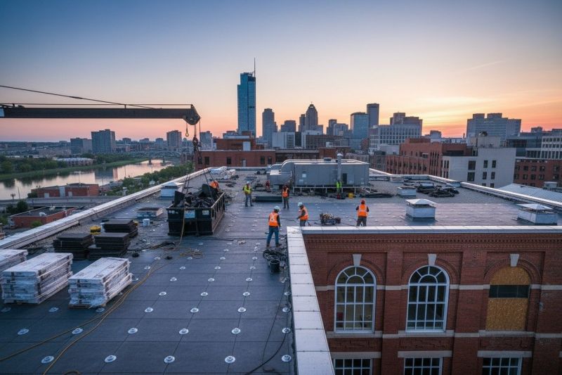 Flat Roof Replacement in Newark, DE