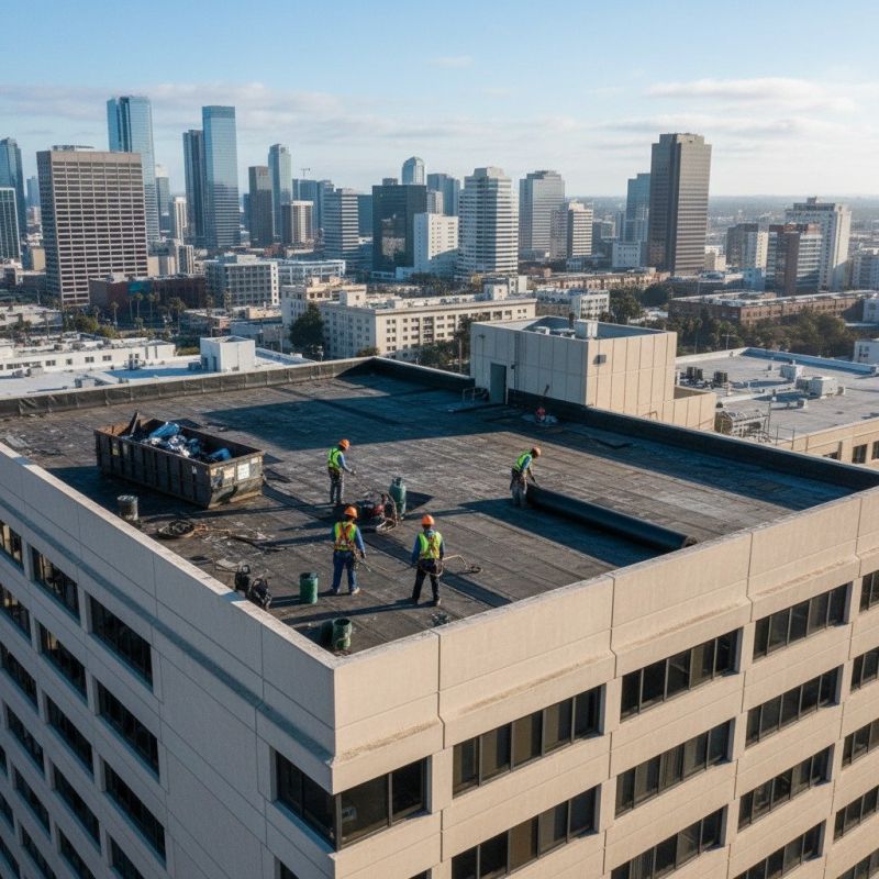 Flat Roof Replacement in North East, MD