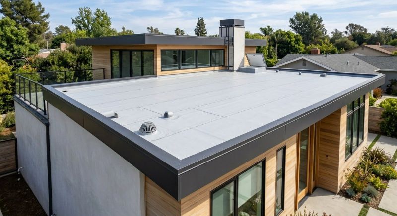 Flat Roof Replacement in Saint Georges, DE