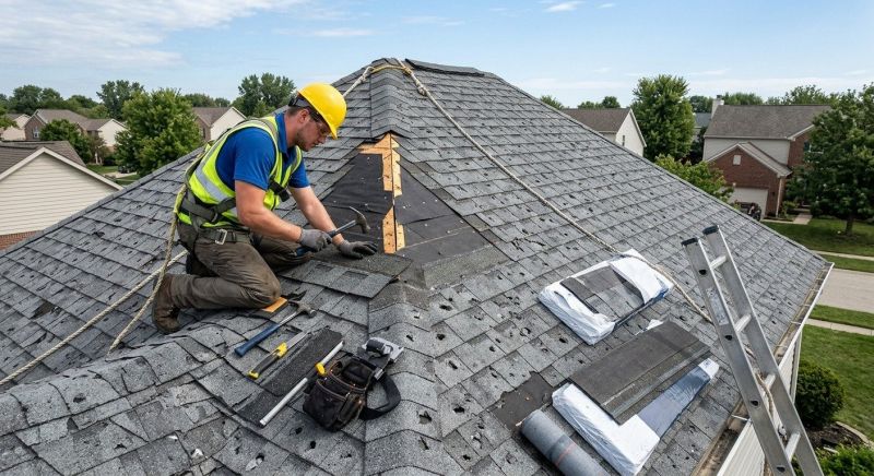 Hail Damage Roof Repair in Middletown, DE
