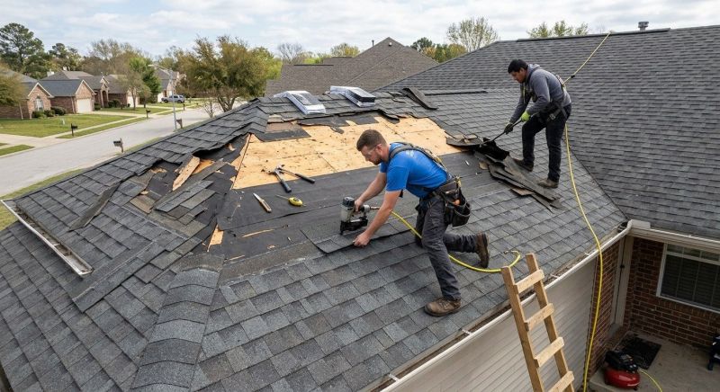 Hail Damage Roof Repair in Odessa, DE