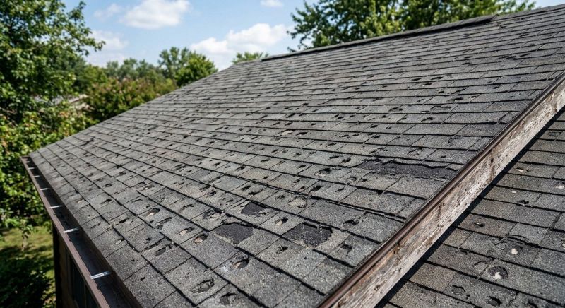Hail Damage Roof Repair in Salem, NJ