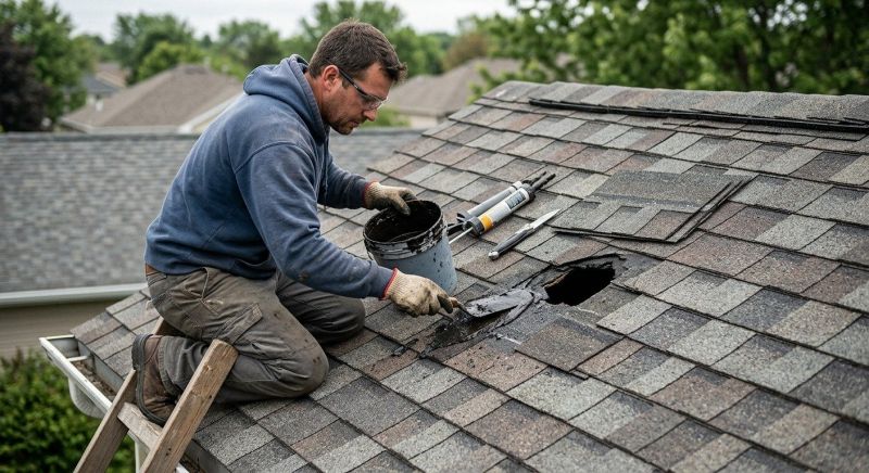 Hip Roof Shingle Repair in Cecil County, MD