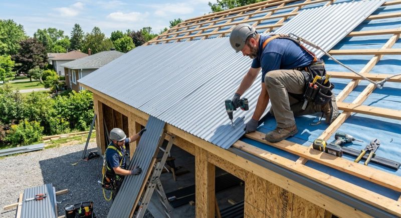 Metal Roof Installation in Newark, DE
