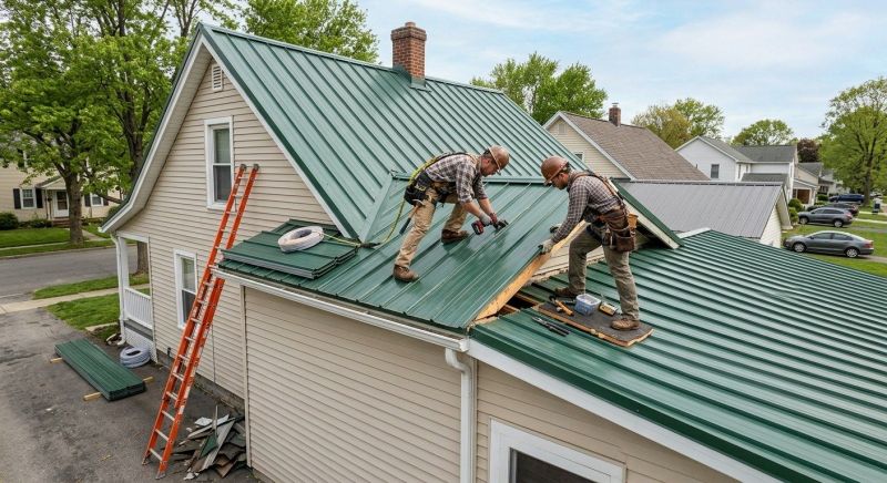 Metal Roof Repair in Aberdeen Proving Ground, MD