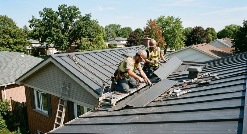 Metal Roof Repair in Rising Sun, MD