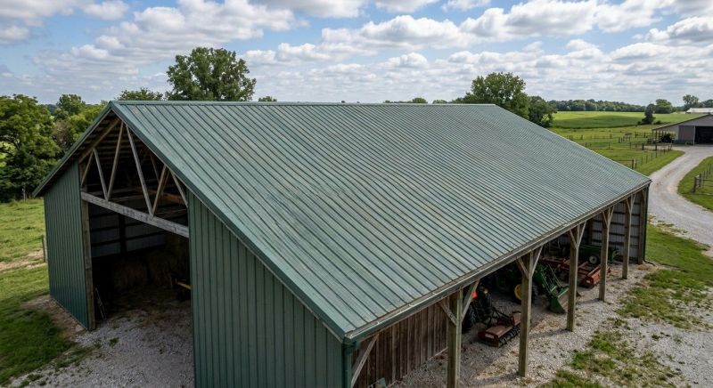 Pole Barn Roof Repair in Churchville, MD