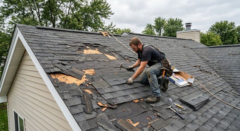 Roof Damage Repair in Avondale, PA