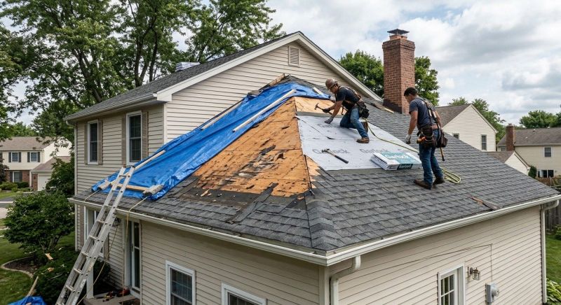 Roof Damage Repair in Hockessin, DE