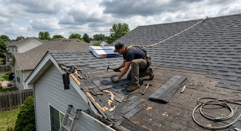 Roof Damage Restoration in Aberdeen Proving Ground, MD