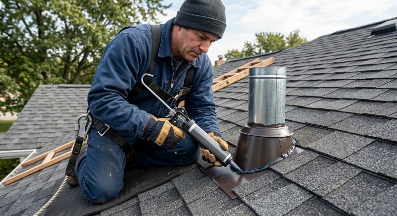 Roof Vent Flashing Repair in Cecil County, MD