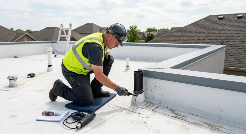 Rubber Roof Inspection in Cecil County, MD