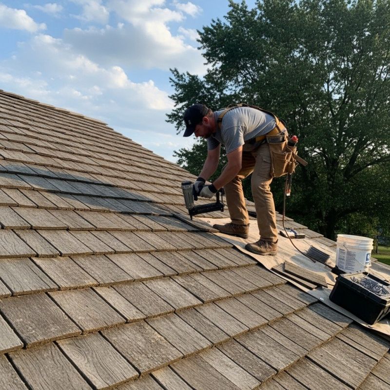 Shake Shingle Repair in Aberdeen Proving Ground, MD