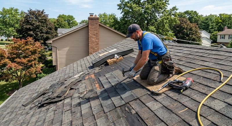 Shingles Repair in Port Deposit, MD