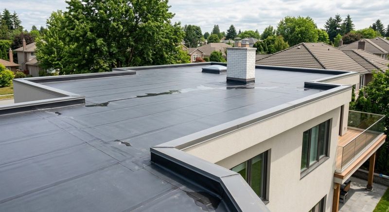 Single Ply Roof Installation in North East, MD