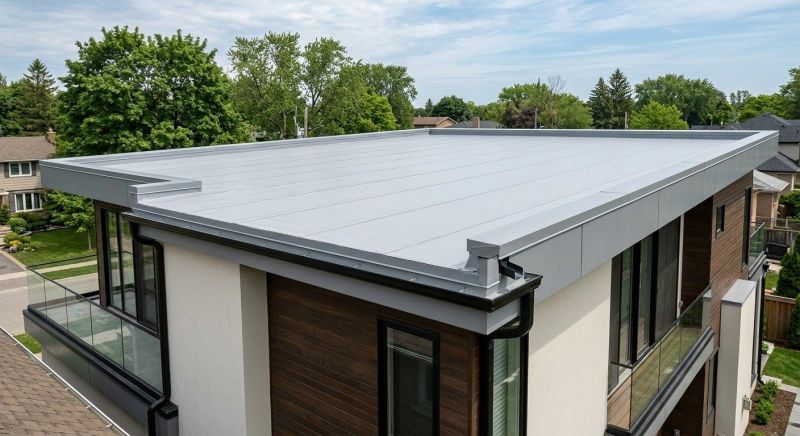 Single Ply Roof Replacement in Hockessin, DE