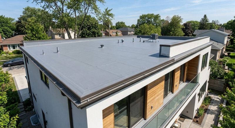 Single Ply Roof Replacement in North East, MD