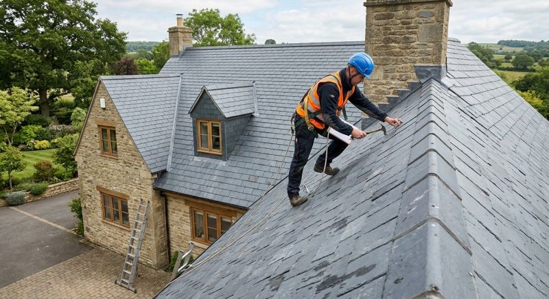 Slate Roof Repair in Kennett Square, PA
