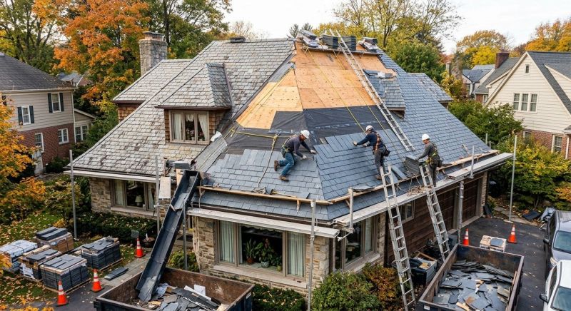 Slate Shingles Repair in Churchville, MD