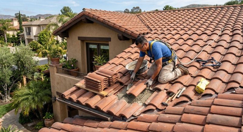 Spanish Tile Roof Repair in Cecil County, MD