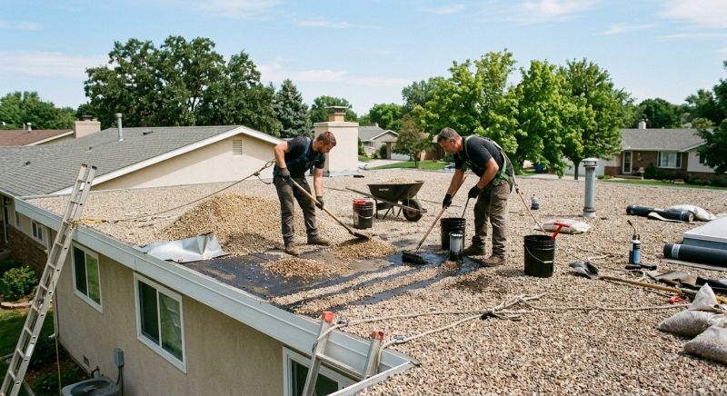 Tar And Gravel Roof Repair in Churchville, MD