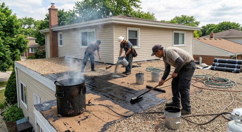 Tar And Gravel Roof Repair in Havre De Grace, MD