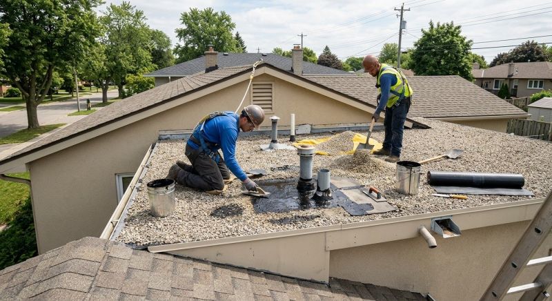 Tar And Gravel Roof Repair in Hockessin, DE