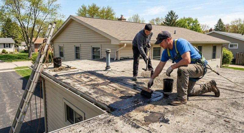 Tar And Gravel Roof Repair in Perryville, MD