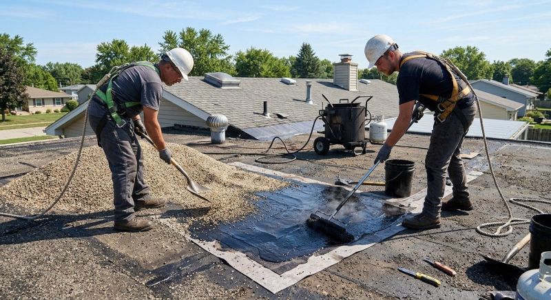 Tar And Gravel Roof Repair in Quarryville, PA