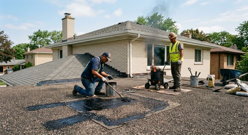 Tar And Gravel Roof Repair in Salem, NJ